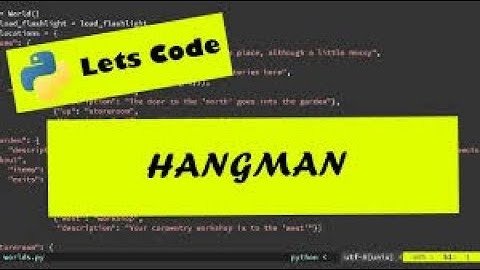 Python - Hangman project