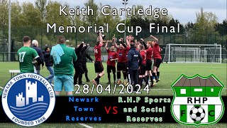 Newark Town Reserves 2-0 R.H.P, Keith Cartledge Memorial Cup final, 29/04/2024. 4K.
