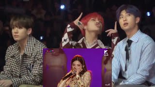 All BTS (방탄소년단) Reactions to (G)I-DLE (아이들) (2018 - 2020) ft. BLACKPINK