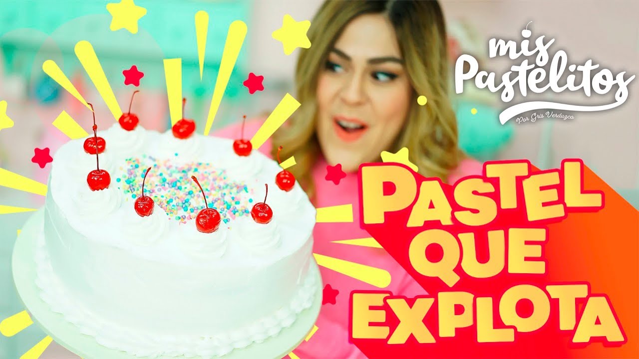 BROMA | LE DI UN PASTEL EXPLOSIVO A ALGUIEN | MIS PASTELITOS | Mis Pastelitos