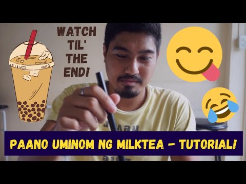 Video: Paano Uminom Ng Milk Tea