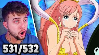 Shirahoshi The Crybaby!! One Piece Episode 531 & 532 Reaction