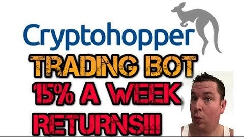 Cryptohopper  Setup and Configuration for 15% Weekly Gains  Cryptocurrency and Bitcoin Trading Bot
