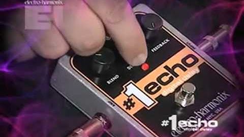 Electro Harmonix   #1 Echo   Demo by Larry DeMarco   Digital Delay