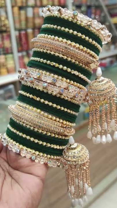 sawan green colour chudi #bangles #share#subscribe