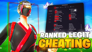 Legit CHEATING With THE BEST Fortnite Cheat In Ranked 🏆
