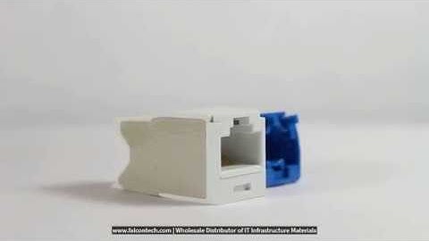 CJ6X88TGWH | Panduit Mini-Com | CAT6A Modular Jack