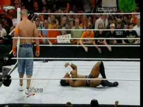 John Cena and Wade Barett Truce (RAW 07 05 2010) P...