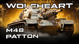 M48 Patton | НУ ВОТ И ВОЗВРАЩАЕМСЯ В СОЛО РАНДОМ | БЕРУ 100% ОТМЕТКИ