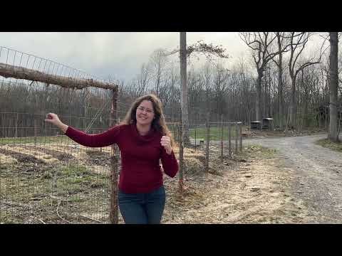 Building a Deer Resistant Cedar Post Garden Fence