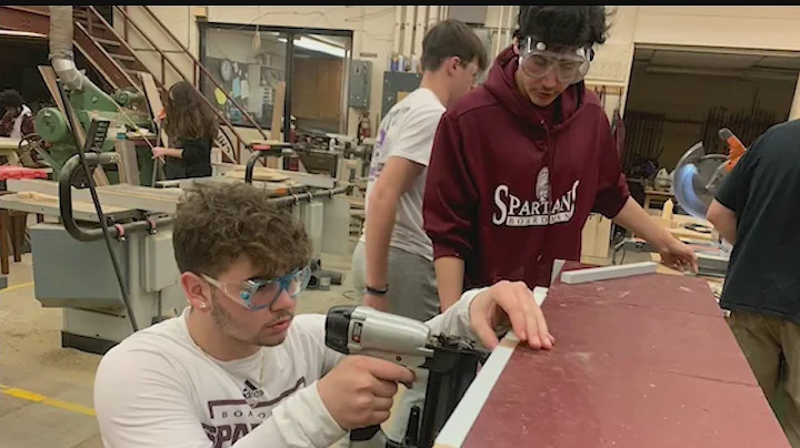 Boardman baseball players build their own equipment