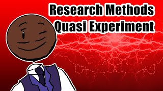 quasi experimental design explained (A Level Psychology Revision)