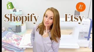 Famous Shopify vs. Etsy in 2026 | Which is BEST for your handmade business? Profile