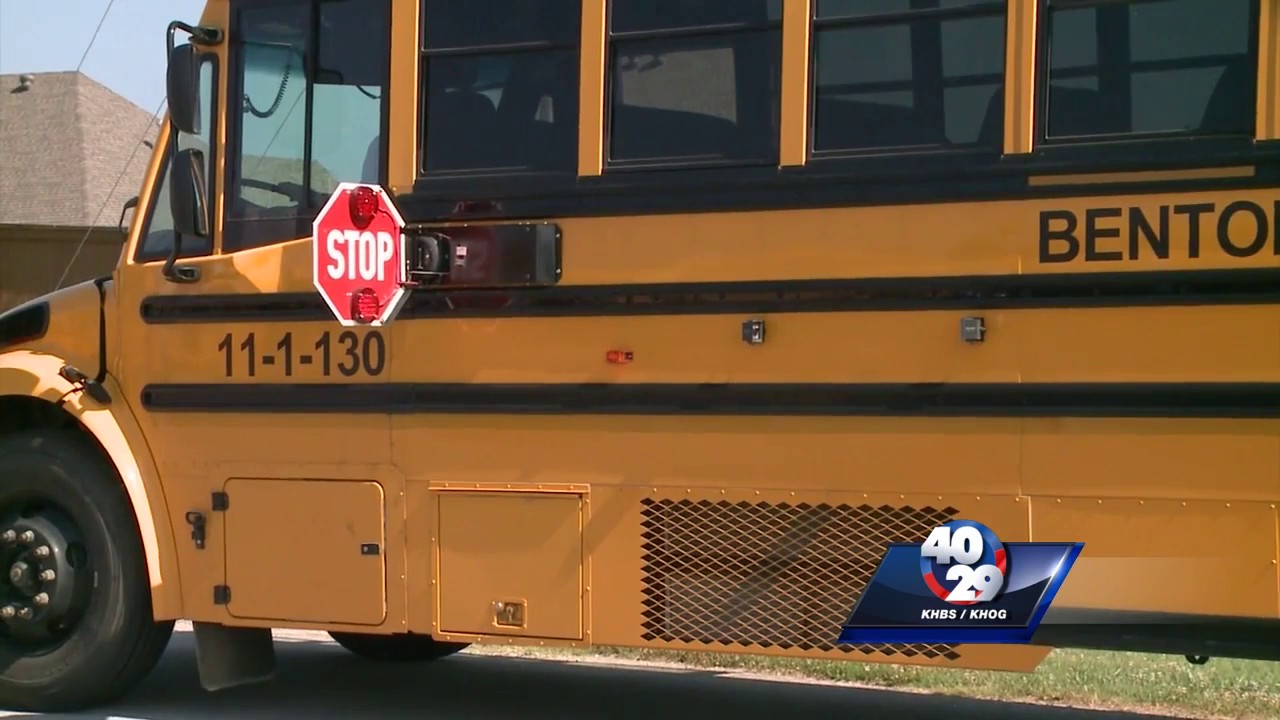 Cameras installed on all Bentonville School Buses YouTube