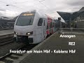 [DB Regio Mitte/SÜWEX] Ansagen RE2 Frankfurt am Main Hbf - Koblenz Hbf