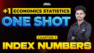 Plus One Economics Statistics | Index Numbers | Vishnu | One Shot Revision | Triple i