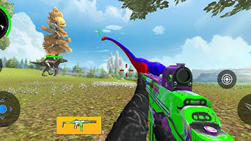 Wild Animal Hunter 3D - Dinosaur Hunter Game - Android Gameplay #23