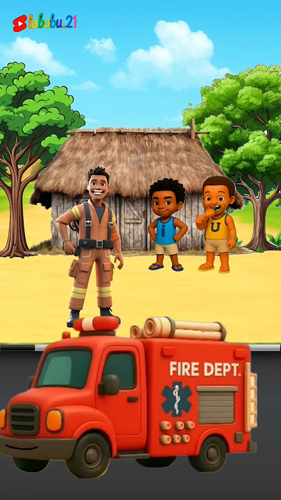 Naughty kid lies to firefighters⁉️#shorts #animation #cartoon #entertainment