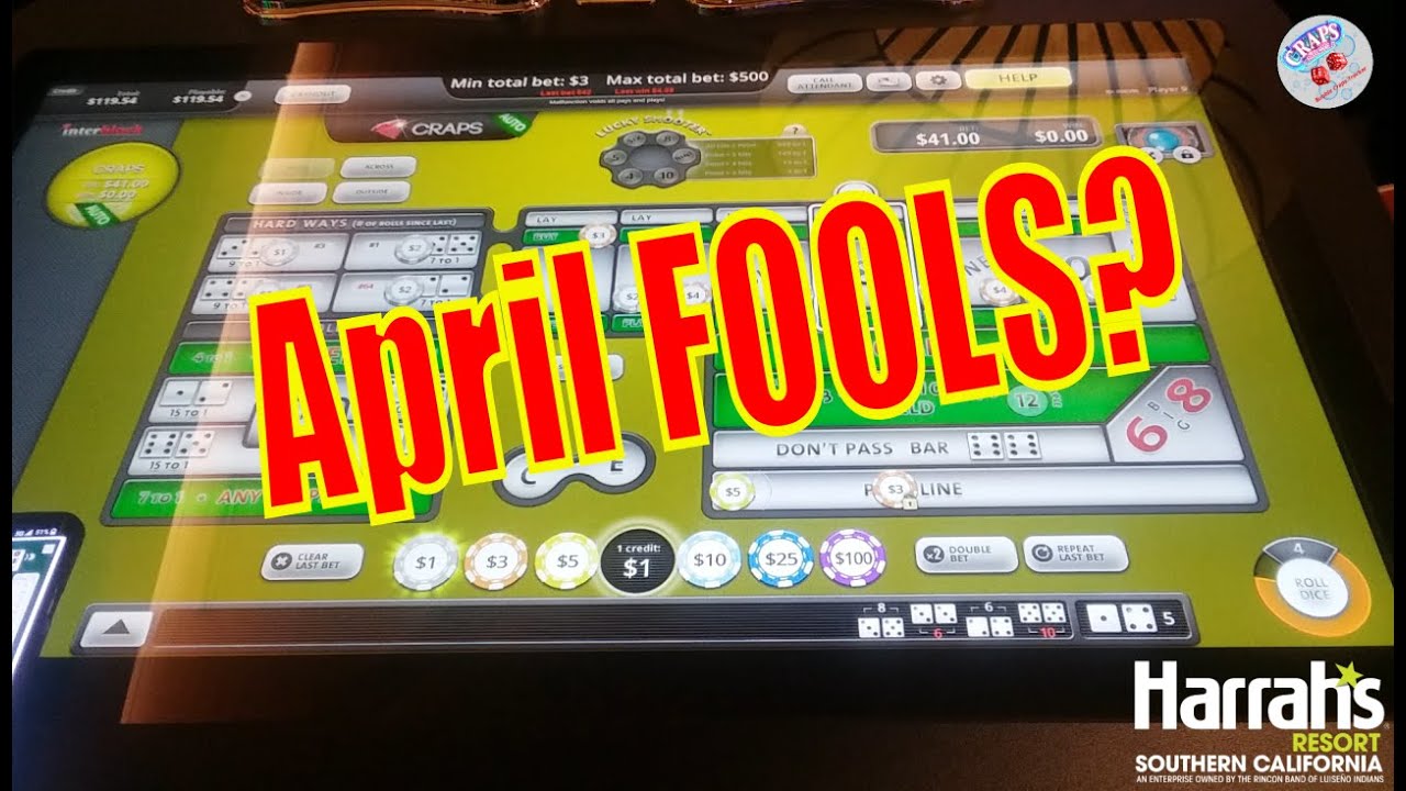 Bubble Craps Tracker: Harrahs Stadium