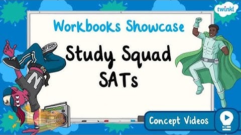 What Is the Twinkl Study Squad KS2 SATs Range | Product Showcase Concept Video