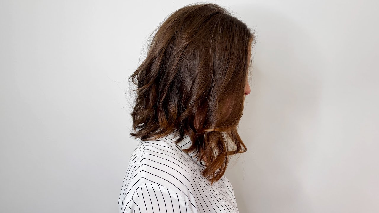 Coupe de cheveux carré long la plus populaire pour les femmes - YouTube