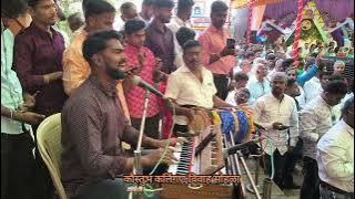 स्वर्गीय सुधीर कलिंगण सुपुत्र कौस्तुभ यांच्या लग्नात दशावतार  साथीसह मंगलाष्टके ठरली खास आकर्षण 