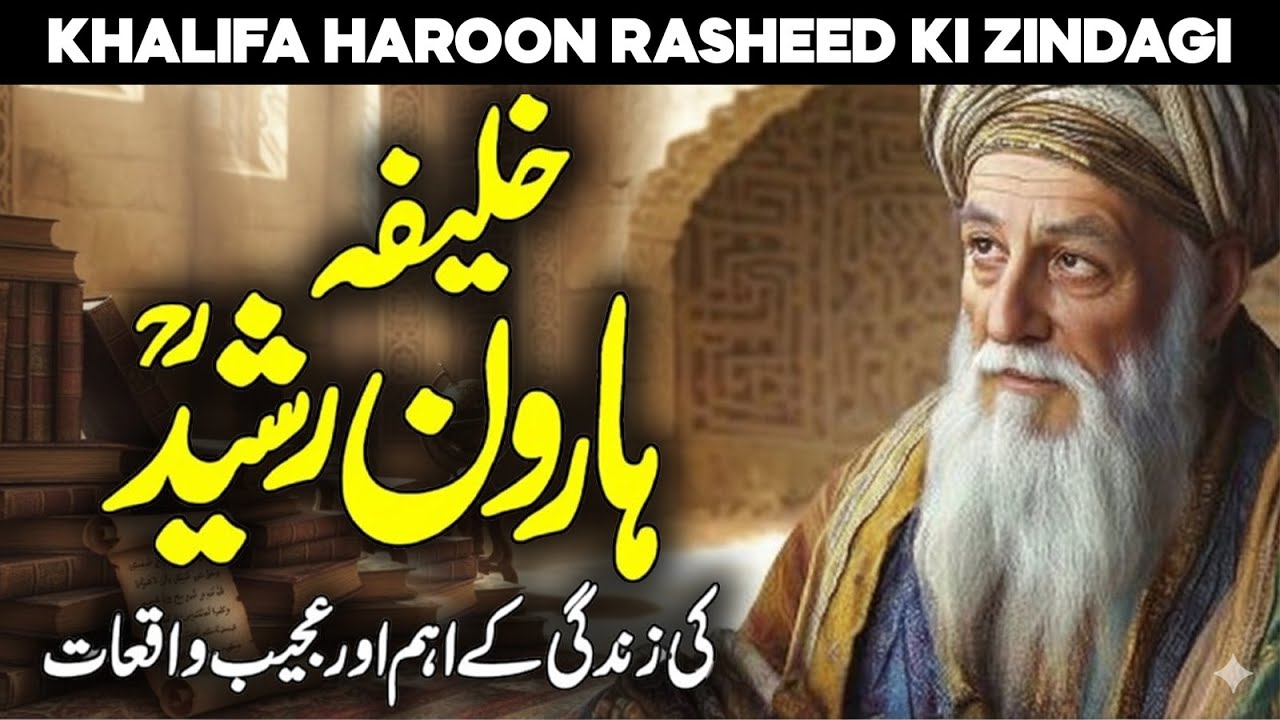 Haroon Rasheed Poem Khalifa Haroon Ur Rasheed History in Urdu | Harun Al Rashid | Qissa Ek ...