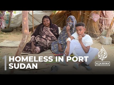 Homeless in port sudan: refugees live on the streets