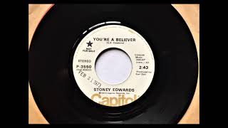 You're a Believer , Stoney Edwards , 1973