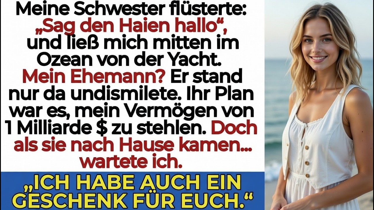 Meine Schwester stieß mich von der 1-Mrd.-Jacht – vor der Familie entlarvte ich sie