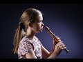Klra valentoviov plays jaroslav pelikns  recorder concerto in virtuosos talent show 2022