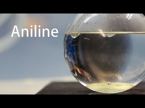 Vídeo: Como Obter Anilina A Partir Do Nitrobenzeno