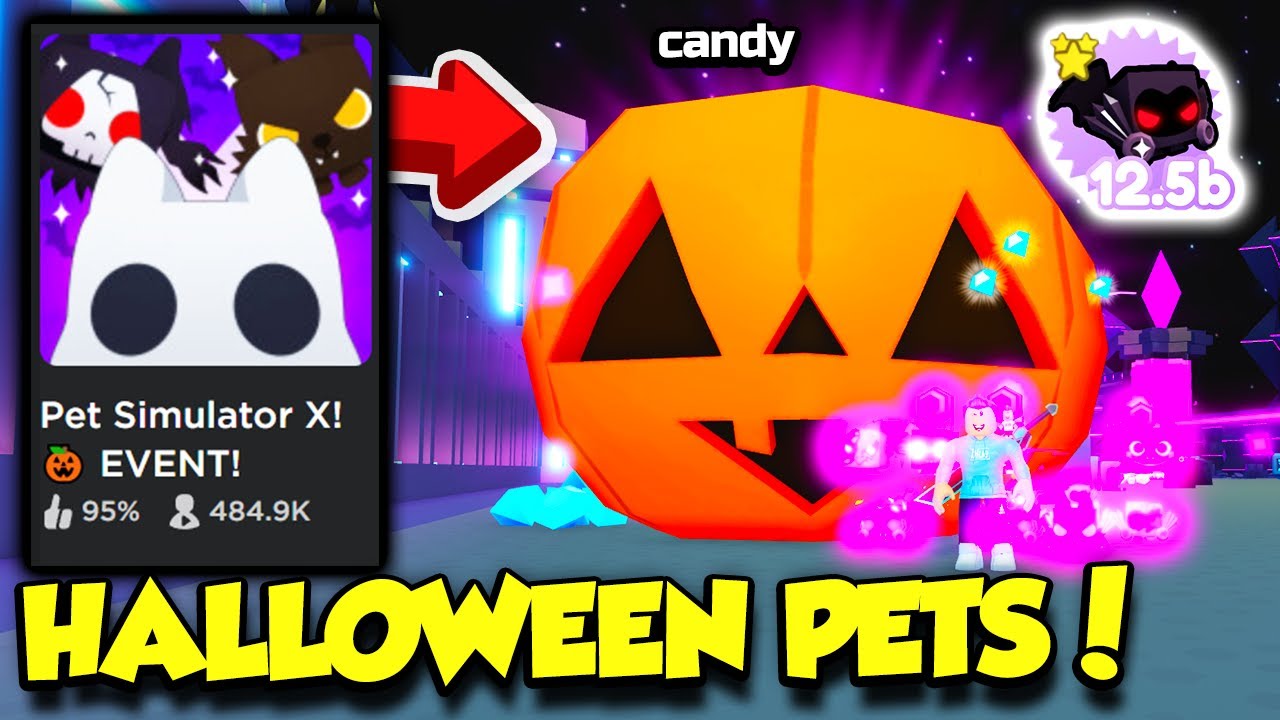 NEW* 🎃 HALLOWEEN UPDATE IS HERE IN PET SIMULATOR X!! 🥳😎 