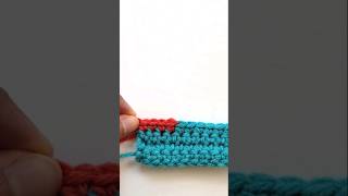 Changing colors in crochet (easy and quick!)