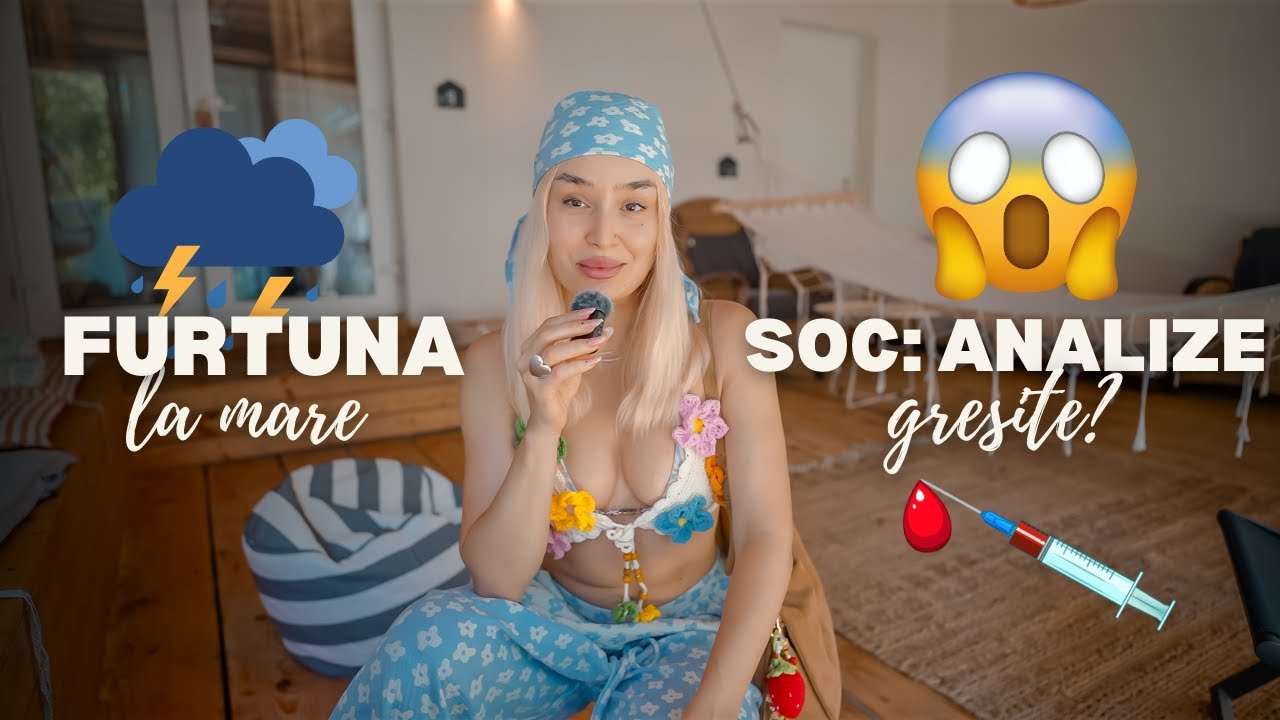 VLOG | Cum mi-au gresit analizele? | Furtuna la mare si haul reduceri GymBeam |