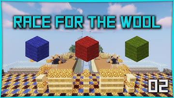 Minecraft SUPER HOSTILE Race for Wool #2