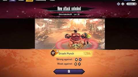 Shin Hakuho Ability Level 1 - 15