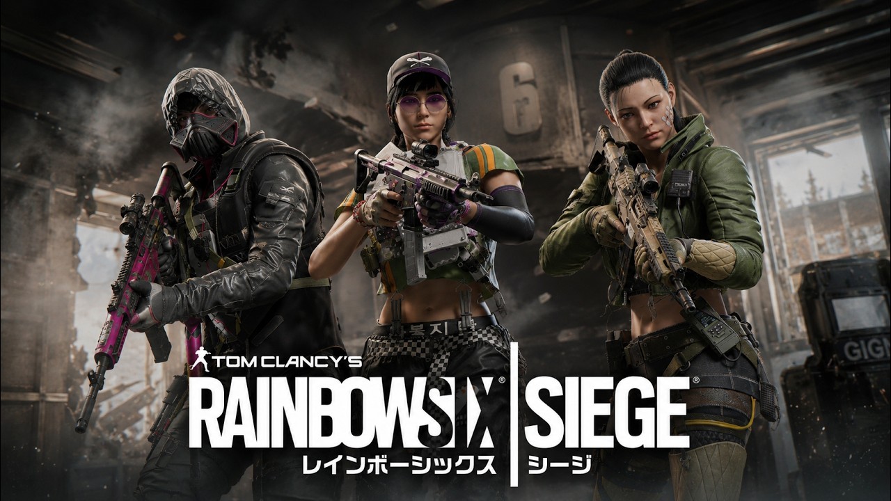 レインボーシックスシージ】初心者パーティー参る。 - YouTube