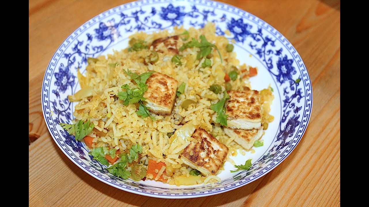 Quinoa tofu pulao | healthy recipe - Shooting it with my gym trainers | Crazy4veggie