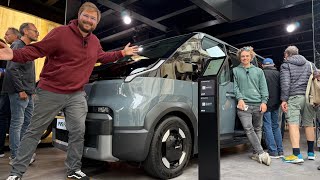 Kia’s Super Cool Electric Van! PV5 Has So Much Storage & Useful Features
