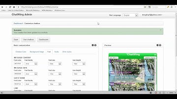 Chatwing Chat Webmaster tool