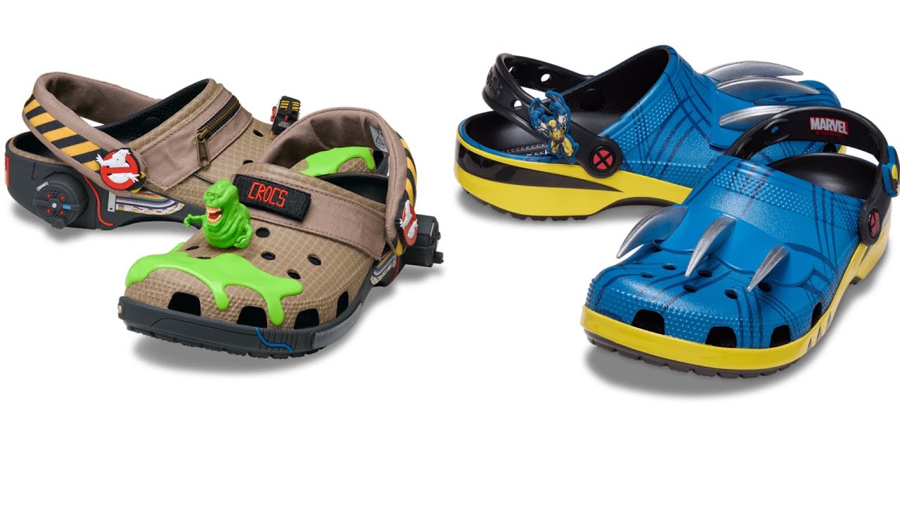 New Wolverine & Ghostbusters Crocs Shoes available now