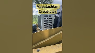 I put a small window A/C unit in my skid steer. It’s been way to hot. #equipmentA/C