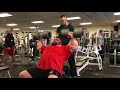 Eddie Hall (THE BEAST) 70kg Dumbbell Shoulder Press for 25 Reps