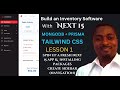 Lesson 1:  Build an Inventory Management System With Next 15  MongoDB + Prisma ORM &amp; Tailwind CSS