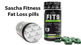Sascha Fitness Fat Loss pills | Collagen support | Fluid Balance | FIT9 Ingredients