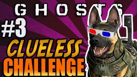 COD Ghosts Live - "The Clueless Challenge #3!" - Live Challenge - (COD Ghost Multiplayer)