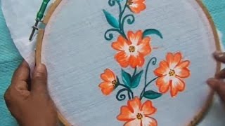 Fabric Painting in Telugu For Beginner Part 2