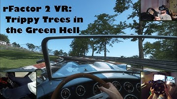 rFactor 2 VR - Trippy Trees in the Green Hell