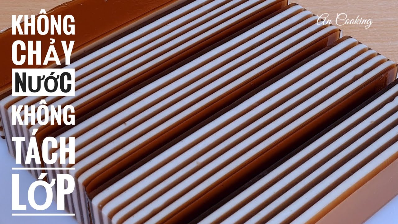 Bí kíp đổ RAU CÂU SỮA DỪA CAFE không chảy nước, không tách lớp, cách làm nhiều người đang tìm kiếm !